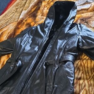 Men's Black Hooded Jacket